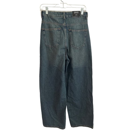 Divided H&M 90’s High Waist Baggy Jeans, Size 2 - Picture 2 of 10